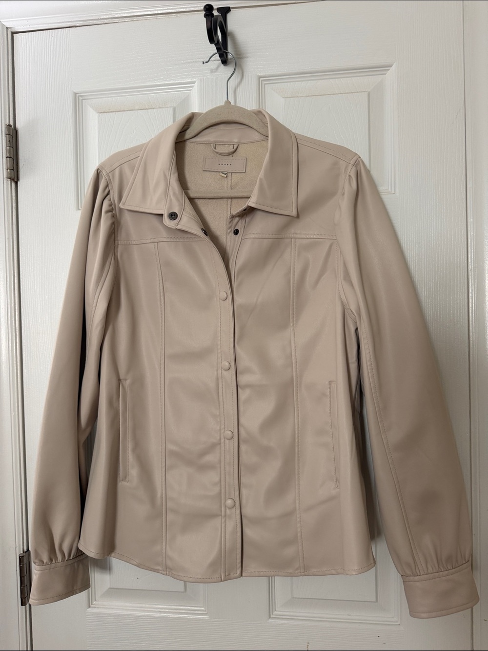 Blank NYC faux leather jacket sz XL